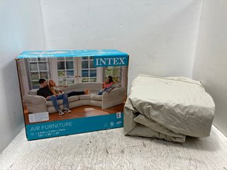 INTEX AIR FURNITURE INFLATABLE SOFA TO ALSO INCLUDE INTEX INFLATABLE CORNER SOFA: LOCATION - C17
