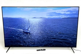(COLLECTION ONLY) SHARP ANDROID 70" 4K, UHD, HDR, SMART TV (ORIGINAL RRP - £699): MODEL NO 70FL2KA (WITH BOX, STAND & REMOTE) [JPTM110935]