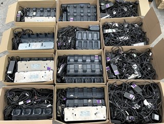 PALLET OF INTERMEC ACCESSORIES. (TO INCLUDE MULTI DOCK CHARGERS, BATTERY CHARGERS & POWER SUPPLIES) [JPTM111954]