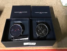 X 2 TOMMY HILFIGER WATCHES: LOCATION - A RACK