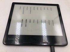 KOBO SAGE | EREADER | 8” HD GLARE FREE TOUCHSCREEN | WATERPROOF | ADJUSTABLE BRIGHTNESS AND COLOR TEMPERATURE | BLUE LIGHT REDUCTION | BLUETOOTH | WIFI | 32GB OF STORAGE | CARTA E INK TECHNOLOGY.: LO