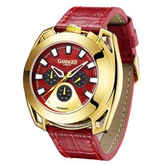 GAMAGES OF LONDON LIMITED EDITION HAND ASSEMBLED STATURE AUTOMATIC RED RRP: £710 SKU: GA1553: LOCATION - TOP 50