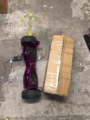 CHROME PINK HOVERBOARD + TOMOLOO HOVERBOARD: LOCATION - B RACK
