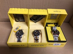 QTY OF ITEMS TO INCLUDE INVICTA WATCH: LOCATION - C RACK