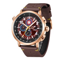 GAMAGES OF LONDON LIMITED EDITION HAND ASSEMBLED TARGET RACER AUTOMATIC BROWN RRP: £710 SKU GA1572: LOCATION - C2