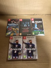 QTY OF NINTENDO SWITCH GAMES TO INCLUDE EA FC 24   ID MAY BE REQUIRED : LOCATION - C2