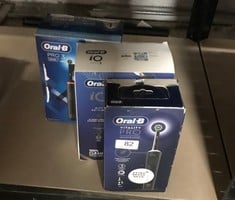QTY OF ITEMS TO INCLUDE ORAL-B VITALITY PRO ELECTRIC TOOTHBRUSHES FOR ADULTS, FATHERS DAY GIFTS FOR HIM / HER, 1 HANDLE, 2 TOOTHBRUSH HEADS, 3 BRUSHING MODES INCLUDING SENSITIVE PLUS, BLACK: LOCATION