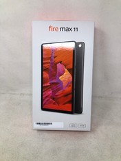 FIRE MAX 11 TABLET, OUR MOST POWERFUL TABLET YET, VIVID 11" DISPLAY, OCTA-CORE PROCESSOR, 4 GB RAM, 14-HR BATTERY LIFE, 64 GB, GREY, WITH ADS.: LOCATION - TOP 50 RACK