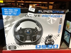 SUPERDRIVE GS850 RACING WHEEL PEDAL AND SHIFTER FOR PS4 XBOX SERIES X/S XBOX ONE: LOCATION - C