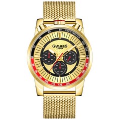 GAMAGES OF LONDON LIMITED EDITION HAND ASSEMBLED STANDING TIMER AUTOMATIC GOLD RRP £710 SKU:GA1591: LOCATION - TOP 50 RACK