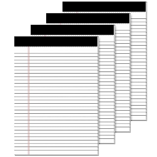 Notepad Perforated Line John Pye Auctions - 16 X NICHELA 8.5 X 11.75 INCH LEGAL PADS 4 PACK ...