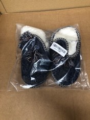 QTY OF ADULT SHOES TO INCLUDE MAN WOMAN INSIDE SLIPPERS BLUE RRP £184: LOCATION - C RACK