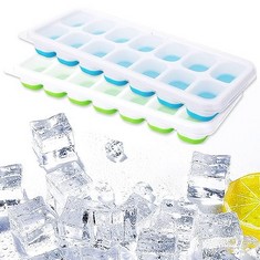 QTY OF ASSORTED ITEMS TO INCLUDE ICE CUBE TRAYS PACK OF 2: LOCATION - D RACK