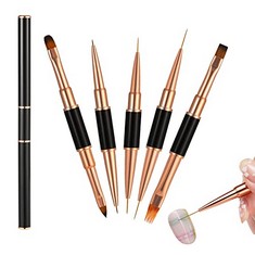 QTY OF ASSORTED ITEMS TO INCLUDE 5PCS NAIL ART BRUSHES SET FOR DIY BLACK RRP £128: LOCATION - D RACK