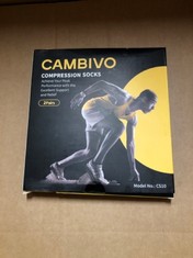 QTY OF ASSORTED ITEMS TO INCLUDE CAMBIVO COMPRESSION SOCKS 2 PAIRS RRP £207: LOCATION - D RACK