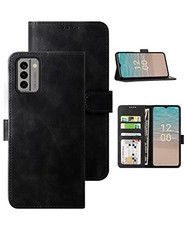 20 X EASTCOO FLIP WALLET CASE FOR NOKIA G22 5G, [3 CARD SLOTS][STAND FUNCTION] PU LEATHER SHOCKPROOF PROTECTIVE CASE COVER FOR NOKIA G22 5G, BLACK - TOTAL RRP £224: LOCATION - F RACK