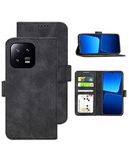 12 X EASTCOO FLIP WALLET CASE FOR XIAOMI 13, [PU LEATHER+TPU BUMPER] [3 CARD SLOTS] [STAND FUNCTION] [MAGNETIC CLOSURE] SHOCKPROOF PROTECTIVE CASE COVER FOR XIAOMI 13(2023),BLACK - TOTAL RRP £120: LO