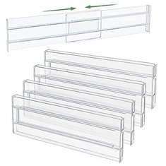 QTY OF ASSORTED ITEMS TO INCLUDE ADJUSTABLE DRAWER ORGANISER SEPARATOR FOR CLOTHING: LOCATION - F RACK