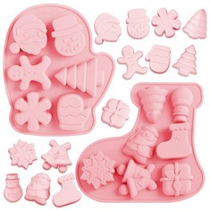QTY OF ASSORTED ITEMS TO INCLUDE WHALINE CHRISTMAS SILICONE BAKING MOULD CHOCOLATE CANDY BAKING MOULD RRP £192: LOCATION - G RACK