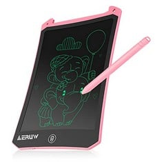 19 X LCD WRITING TABLET 8.5 INCH ELECTRONIC WRITING DIGITAL EWRITER HANDWRITING DOODLE BOARD GIFT FOR KIDS & ADULTS HOME SCHOOL OFFICE DRAWING PAD GIFT -PINK - TOTAL RRP £129: LOCATION - G RACK