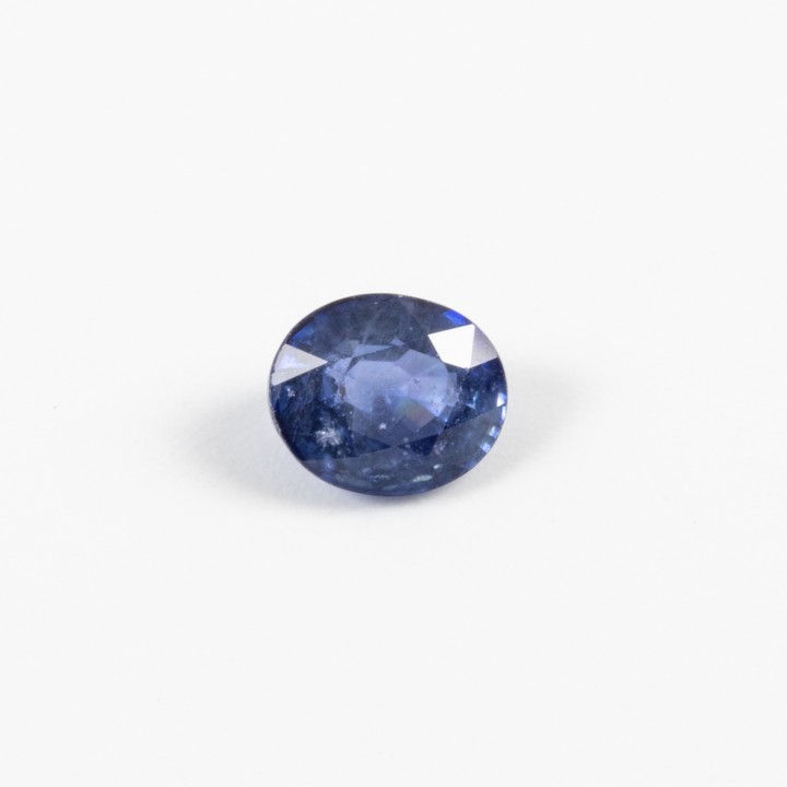 1.72ct Natural Sapphire Faceted Oval-cut Single Gemstone, 7.6x6.3mm.  Auction Guide: £150-£250