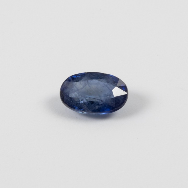 1.72ct Natural Sapphire Faceted Oval-cut Single Gemstone, 8.5x6mm