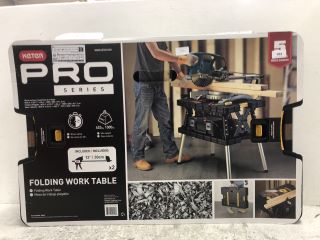KETER PRO FOLDING WORK TABLE - RRP £75
