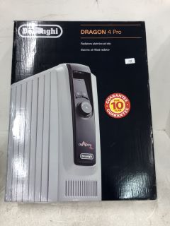 DELONGHI DRAGON 4 PRO ELECTRIC RADIATOR - RRP £99