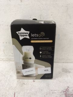 TOMMEE TIPPEE LETS GO PORTABLE BOTTLE WARMER - RRP £59.99