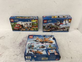 1X LEGO CITY 60193 1X LEGO CITY 60183 1X LEGO CITY 60182 - RRP £175
