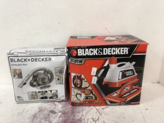 1X BLACK + DECKER DUSTBUSTER FLEXI 1X  BLACK + DECKER 240W WALLPAPER STEAMER - RRP £140