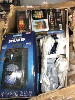QUANTITY OF ITEMS TO INCLUDE WIRELESS KARAOKE SPEAKER - APPROX RRP £300