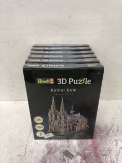 6X REVELL 3D PUZZLE KOLNER DOM - RRP £120