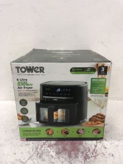 TOWER 6 LITRE ECO SAVER AIR FRYER - RRP £60