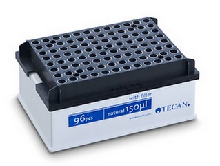 PALLET OF 150UL MCA96 TECAN DISPOSABLE TIPS WITH FILTER 3840 PCS