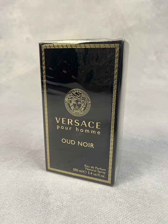 Versace 'Pour Homme Oud Noir' Sealed 100Ml Eau De Parfum (VAT ONLY PAYABLE ON BUYERS PREMIUM)