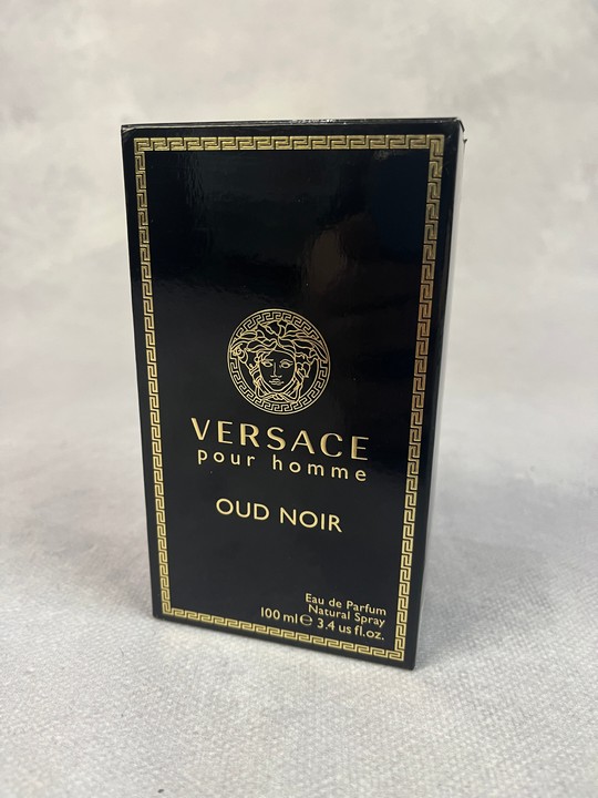 Versace 'Pour Homme Oud Noir' Unused 100Ml Eau De Parfum (VAT ONLY PAYABLE ON BUYERS PREMIUM)