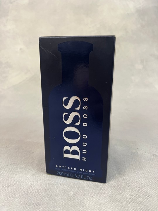 Hugo Boss 'Boss Bottled Night' Unused 200Ml Eau De Toilette (VAT ONLY PAYABLE ON BUYERS PREMIUM)