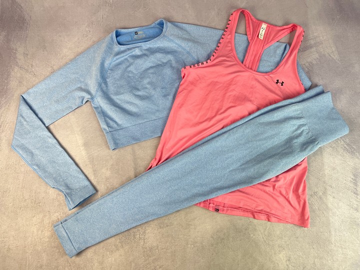 Under Armour Top - Size M, QUIZ Top & Leggings - Size Top M, Leggings S With Tag (VAT ONLY PAYABLE ON BUYERS PREMIUM)