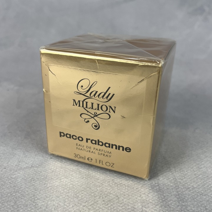 Paco Rabanne 'Lady Million' Sealed 30ml Eau De Parfum  (MPSD45480627) (VAT ONLY PAYABLE ON BUYERS PREMIUM)