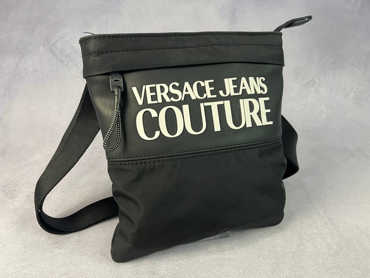 Versace Jeans Couture Cross Body Bag - Dimensions Approximately 25x18x4cm (VAT ONLY PAYABLE ON BUYERS PREMIUM)