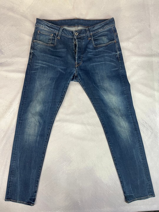 G-Star Raw Jeans - Size 33W 30L (VAT ONLY PAYABALE ON BUYERS PREMIUM)