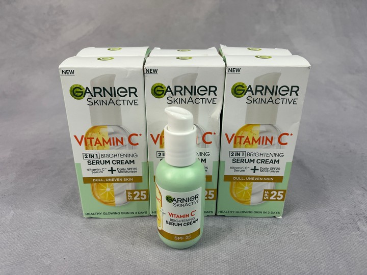 Garnier 6x Vitamin C 2-in-1 Brightening Serum 30ml (VAT ONLY PAYABLE ON BUYERS PREMIUM) (MPSE54172796)