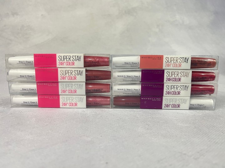 Maybelline 8x Super Stay 24 Hour Lipstick 9.1ml  (VAT ONLY PAYABLE ON BUYERS PREMIUM)(MPSE54172797)