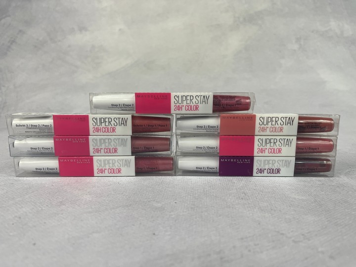 Maybelline 7x Super Stay 24 Hour Lipstick 9.1ml  (VAT ONLY PAYABLE ON BUYERS PREMIUM)(MPSE54172797)