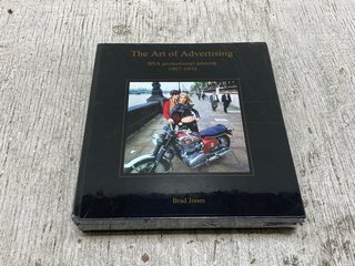 4 X THE ART OF ADVERTISING BOOKS - BSA PROMOTIONAL ARTWORK 1967-1970 BY BRAD JONES: LOCATION - A9