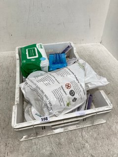 QTY OF ASSORTED ITEMS TO INCLUDE CLINELL UNIVERSAL WIPES: LOCATION - B13
