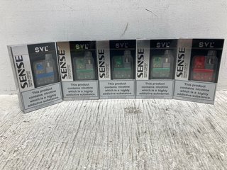 5 X SENSE POD KIT SIMPLE VAPE LIFE (PLEASE NOTE: 18+YEARS ONLY. ID MAY BE REQUIRED): LOCATION - A1