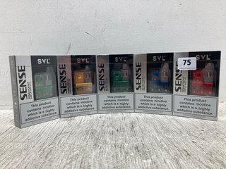 5 X SENSE POD KIT SIMPLE VAPE LIFE (PLEASE NOTE: 18+YEARS ONLY. ID MAY BE REQUIRED): LOCATION - A1