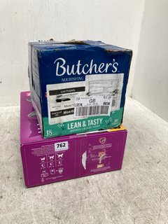 BUTCHERS MULTIPACK TINNED ADULT DOG FOOD - BBE: 05.26 TO INCLUDE WHISKAS MULTIPACK CAT FOOD POUCHES - BBE: 10.11.25: LOCATION - B6